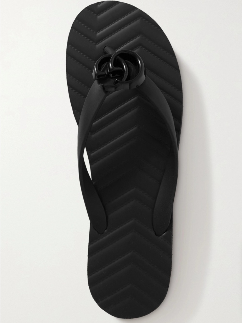 Gucci ~ GG Pascar Rubber Flip Flop